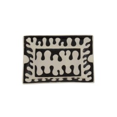 DECOR TRAY BLACK AND WHITE CAPRI 20 